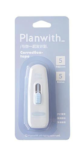 Planwith Push Series Correction Tape White