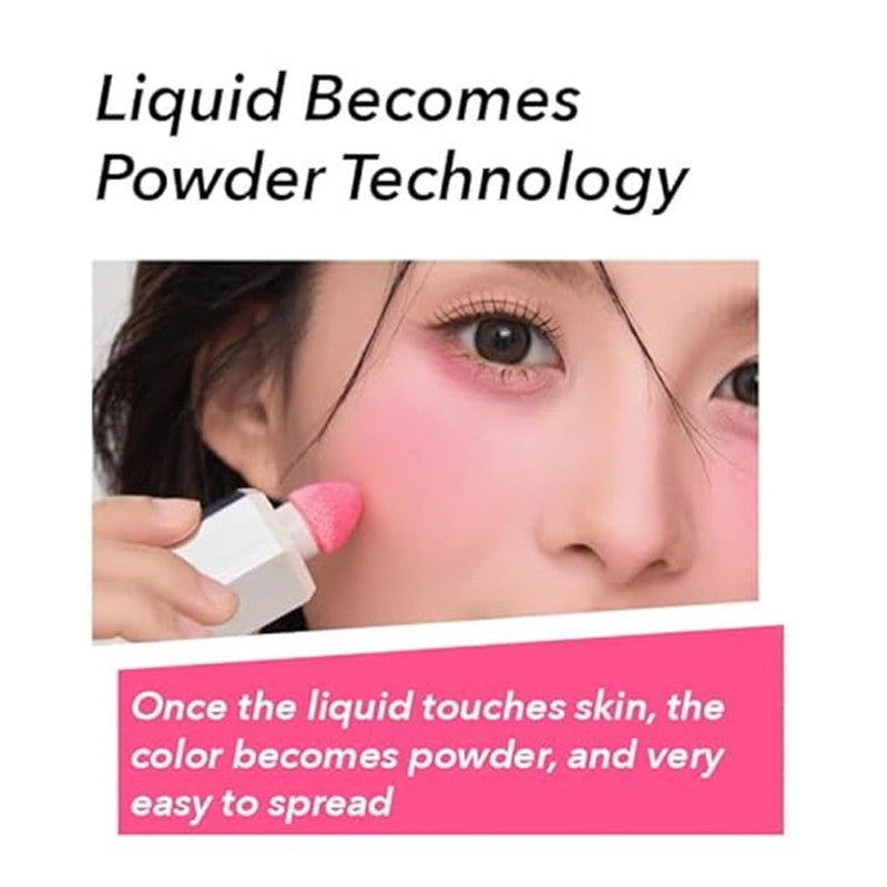 AZTK Jello Color Liquid Makeup Blush #JC07 Orange lce Cream
