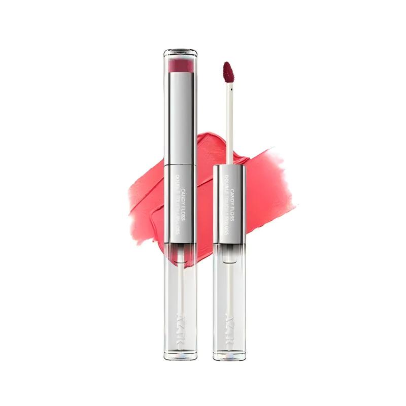 AZTK Candy Floss Dual-Ended Touch Lip Gloss #08 Grapefruit Pink