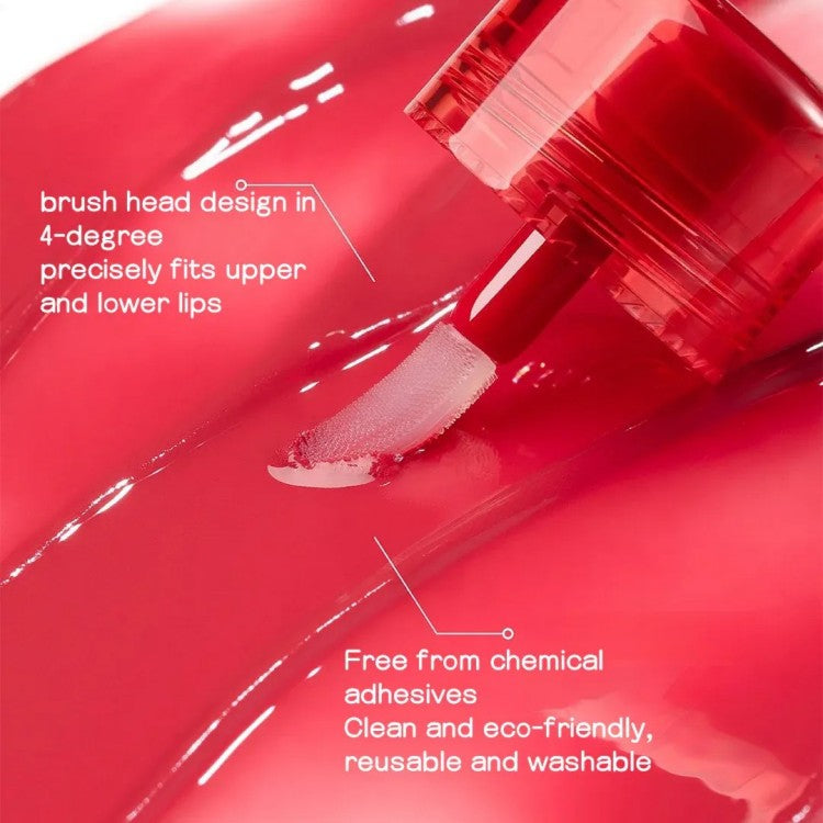 AZTK Dual-Color Water Pout Lip Jelly #CJ02 Red Coral