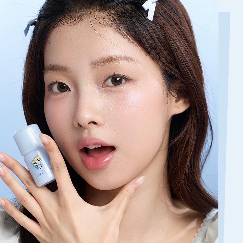 AZTK Jello Color Liquid Blush The Powerpuff Girls #JC17 Creamy Blue
