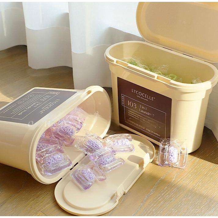 Lycocelle 3 in 1 Laundry Pods Floral Pear & White Sandalwood 23pcs