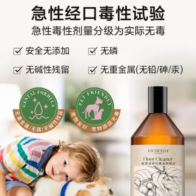 Lycocelle Eucalyptus Oil Floor Cleaner Morning Dew Rose 750ml