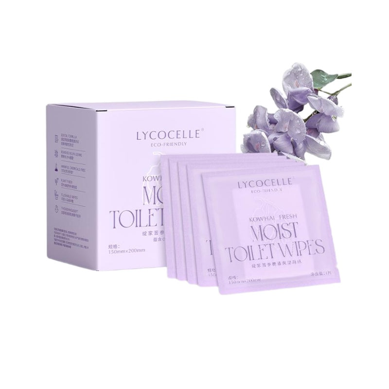 Lycocelle Flushable Moist Toilet Wipes 20pcs