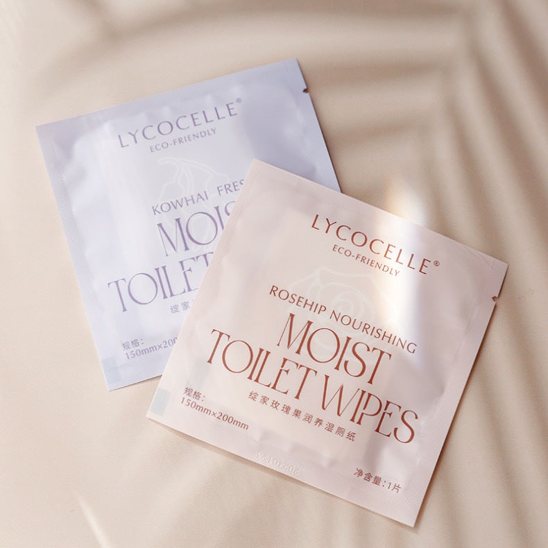 Lycocelle Flushable Moist Toilet Wipes 20pcs