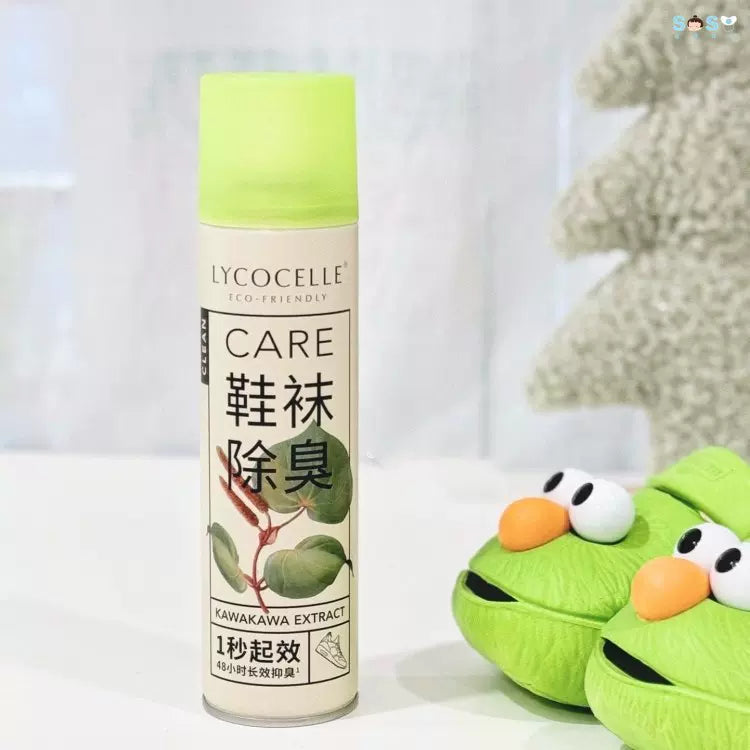 Lycocelle Anti-Bacterial Socks Shoes Deodorant Spray 220ml