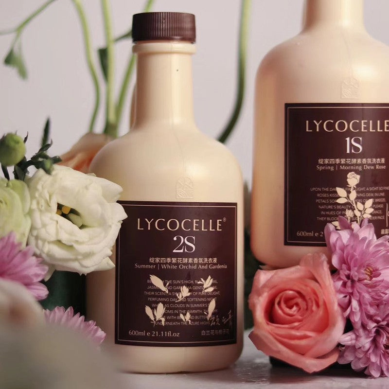 Lycocelle Four Seasons Perfume Laundry Detergent Morning Dew Rose 600ml
