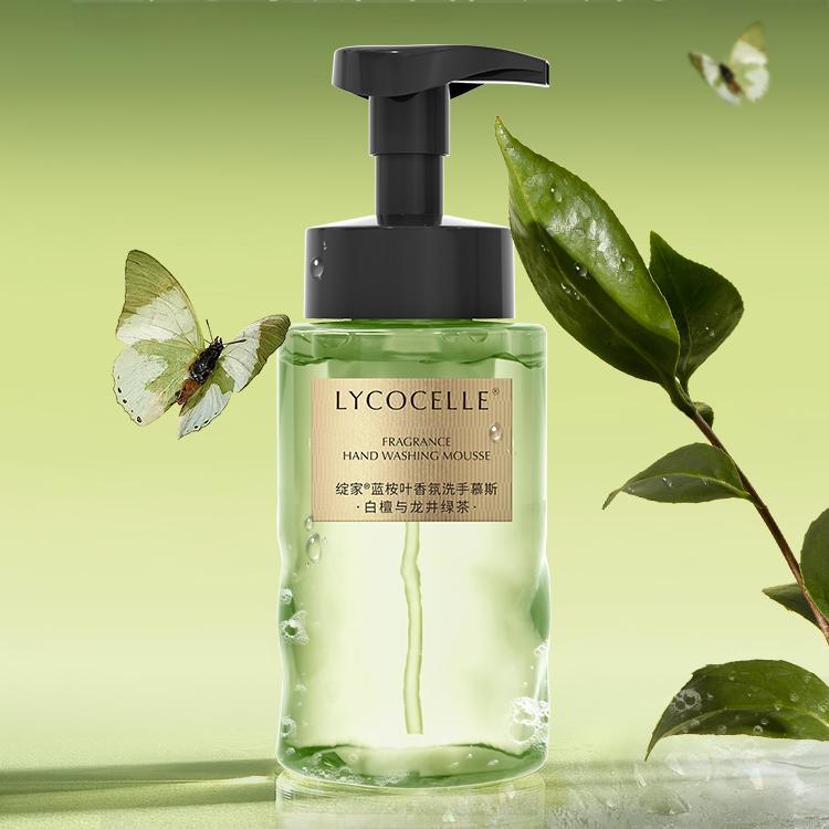 Lycocelle Fragrance Hand Wash Mouse White Sandalwood & Longjing Green Tea 250ml