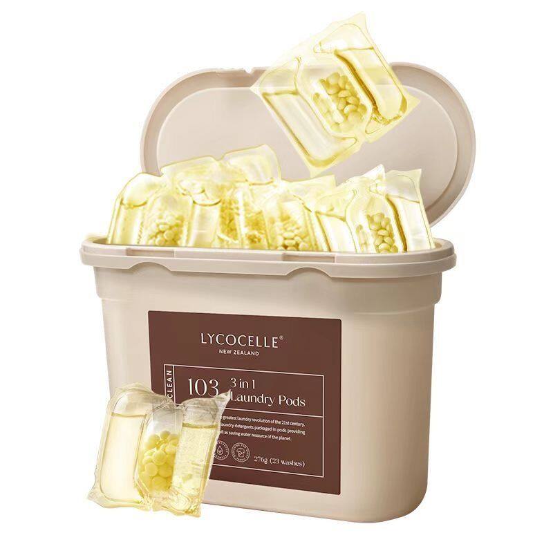 Lycocelle 3in1 Laundry Pods Long Lasting Fragrance Osmanthus & Sake 23pcs