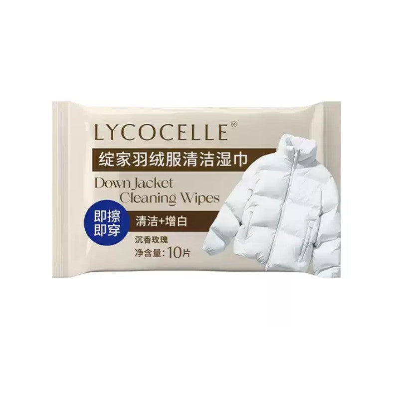 Lycocelle Down Jacket Cleaning Wipes 10pcs