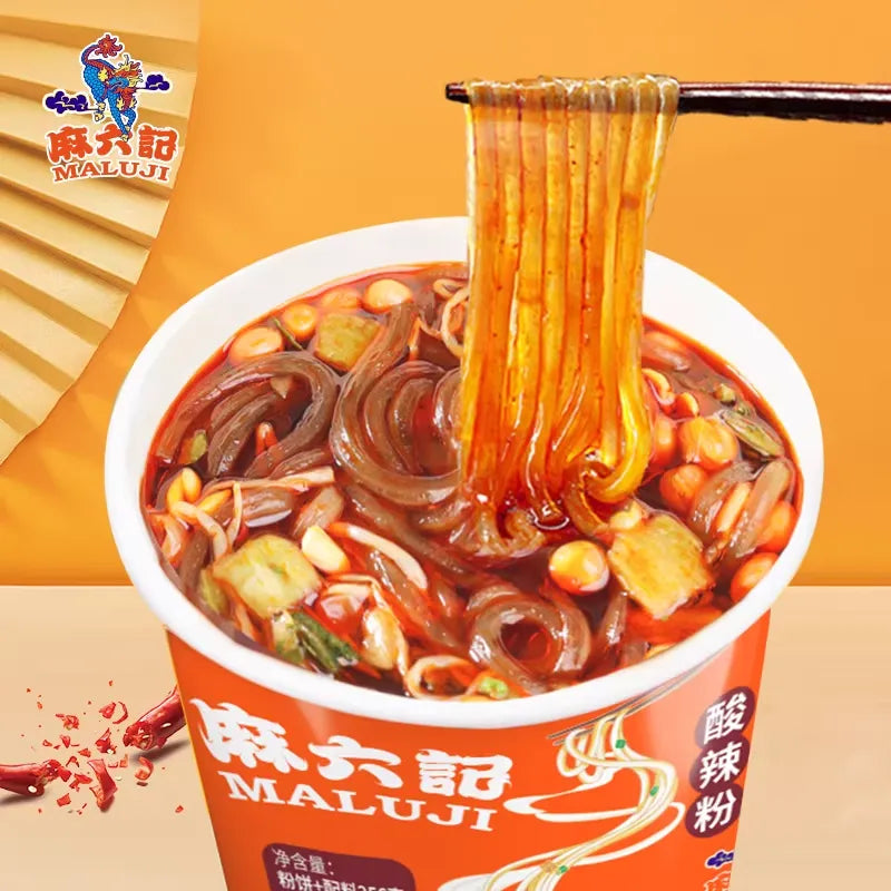 MaLuJi Instant Vermicelli Hot & Sour 256g