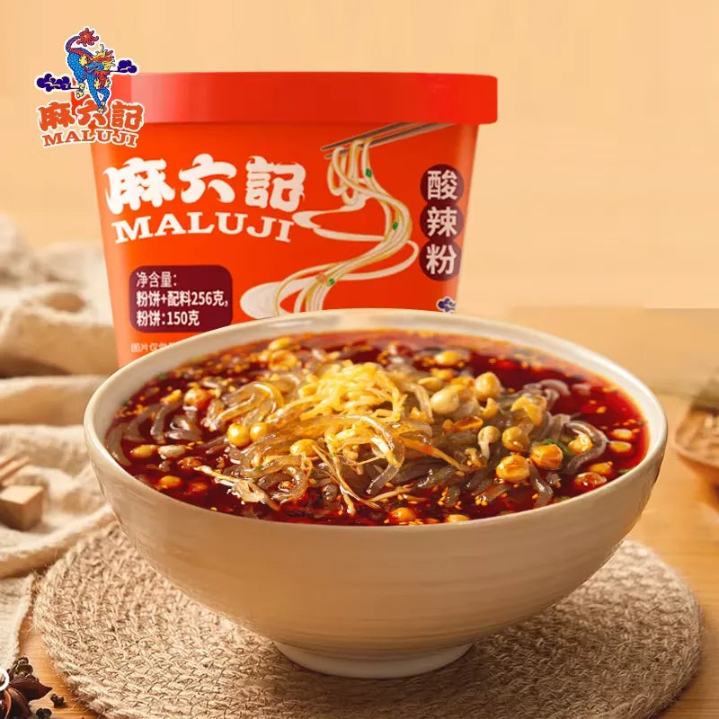 MaLuJi Instant Vermicelli Hot & Sour 256g