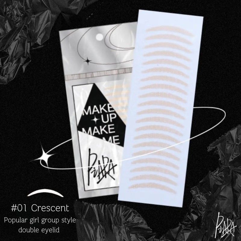 Piara Seamless Mono-sided Double Eyelid Tape #01 Crescent 100pcs
