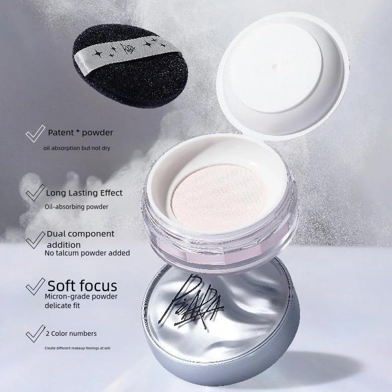 Piara Long-lasting Waterproof Oil-control Powder 02#Glass Pink