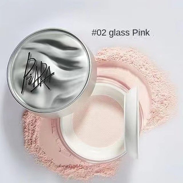 Piara Long-lasting Waterproof Oil-control Powder 02#Glass Pink