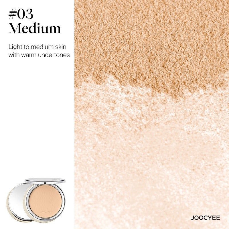 Joocyee Silky Soft Powder Foundation Mini #03 Medium 4g