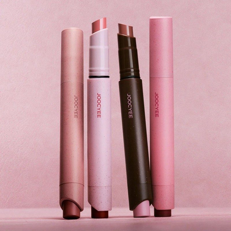 Joocyee Lightweight Non-Smudging Velvet Rouge #100 Grey Pink