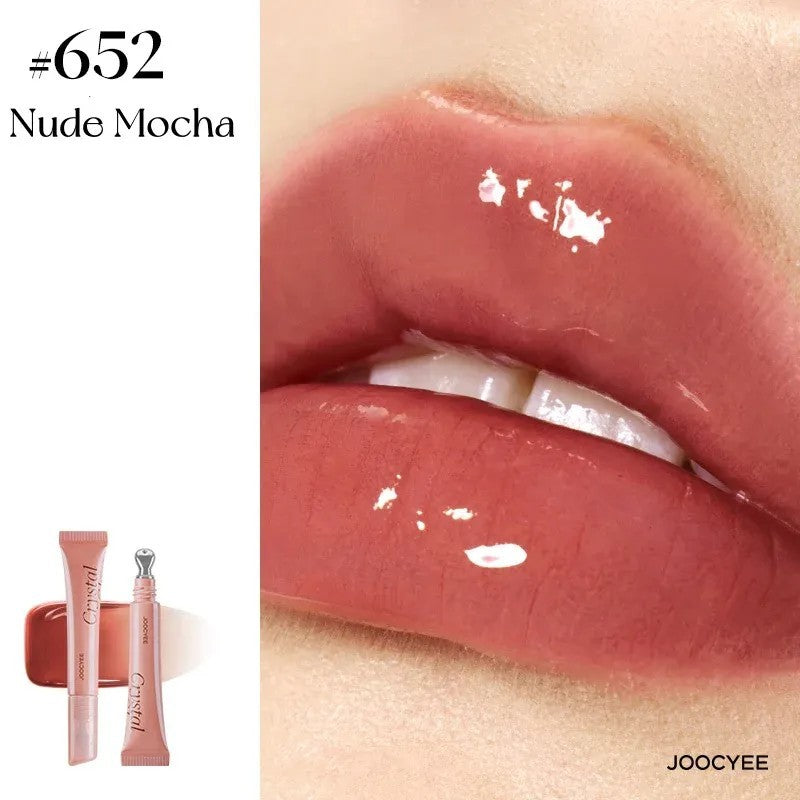 Joocyee Crystal Lip Gloss #652 Clear Mocha