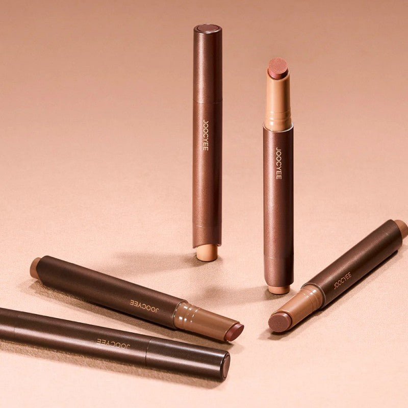 Joocyee Long-Lasting Glossy Rouge Lip #568 Glowy Brown