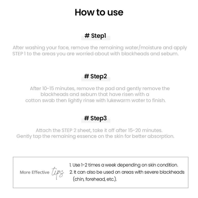 RNW 2-Step Clear Nose Pack Set