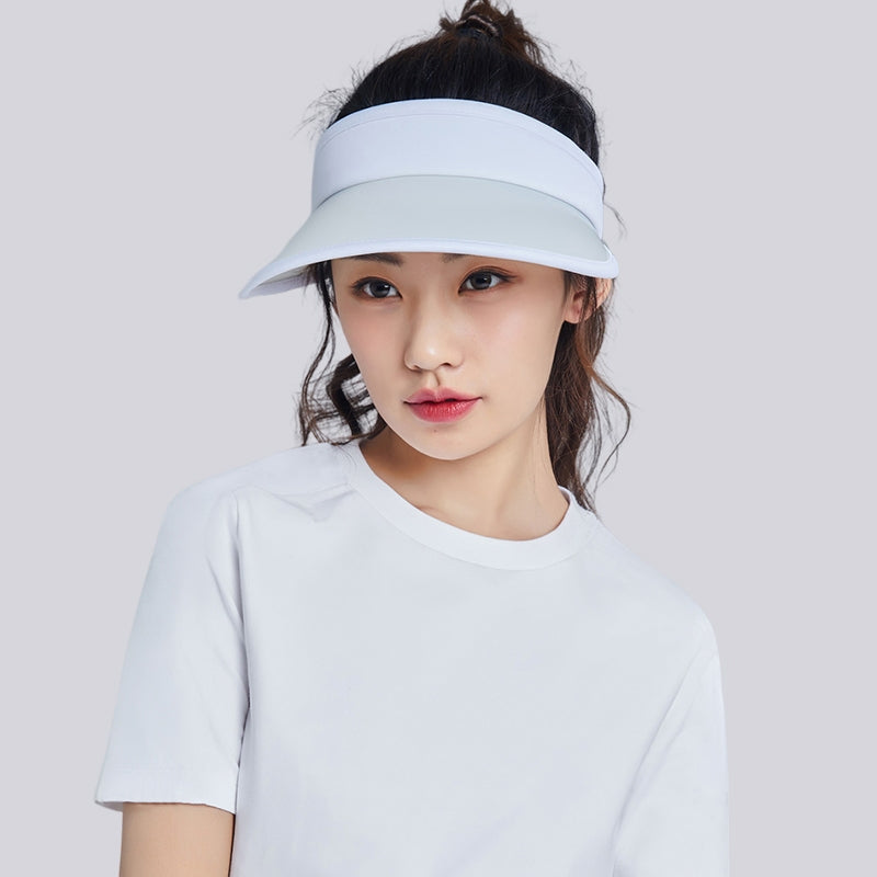 Zauo UV Protection Sun Hat Classic White