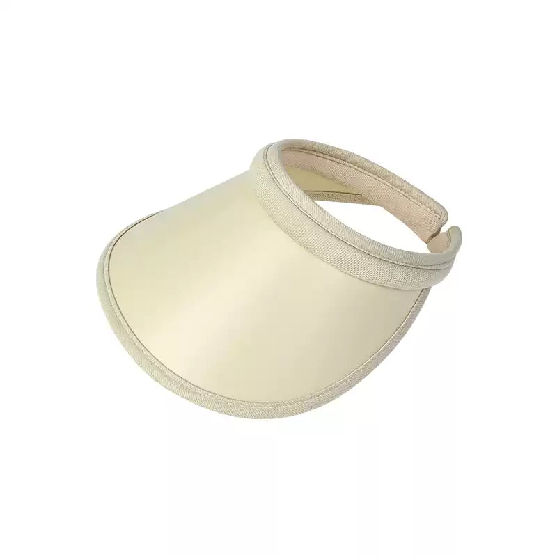 Zauo Empty Top Sun Hat White