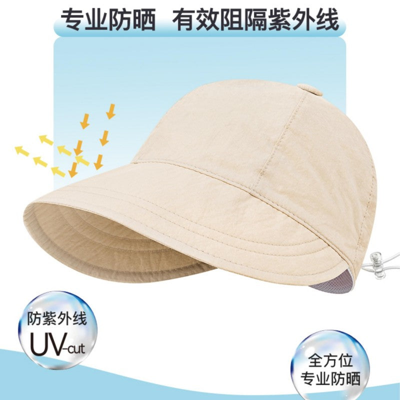 Zauo Peaked Cap UV Protection