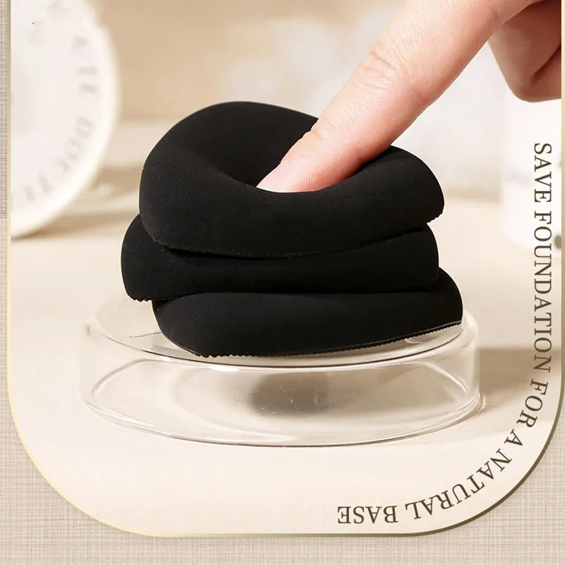 Lishu Black Phoenix Makeup Puff 2pcs