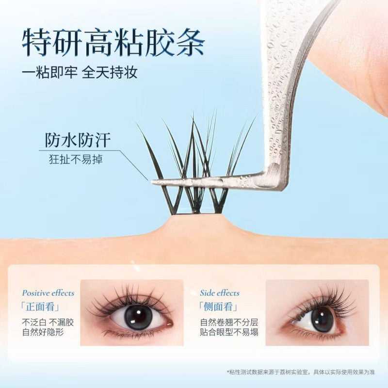 Lishu Glue Free False Eyelashes Chinese Style