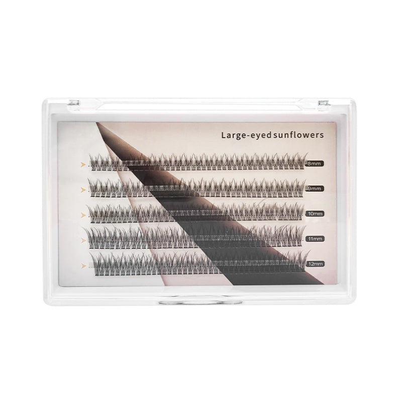 Akk False Eyelashes Thick Type A + Mermaid Cut