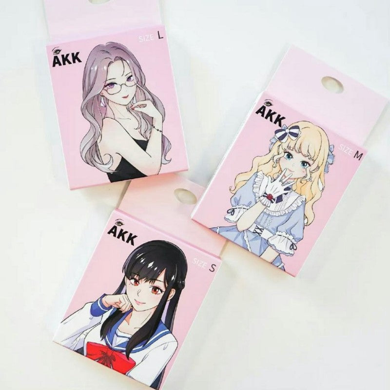 AKK Natural Invisible Double Eyelid Tape L