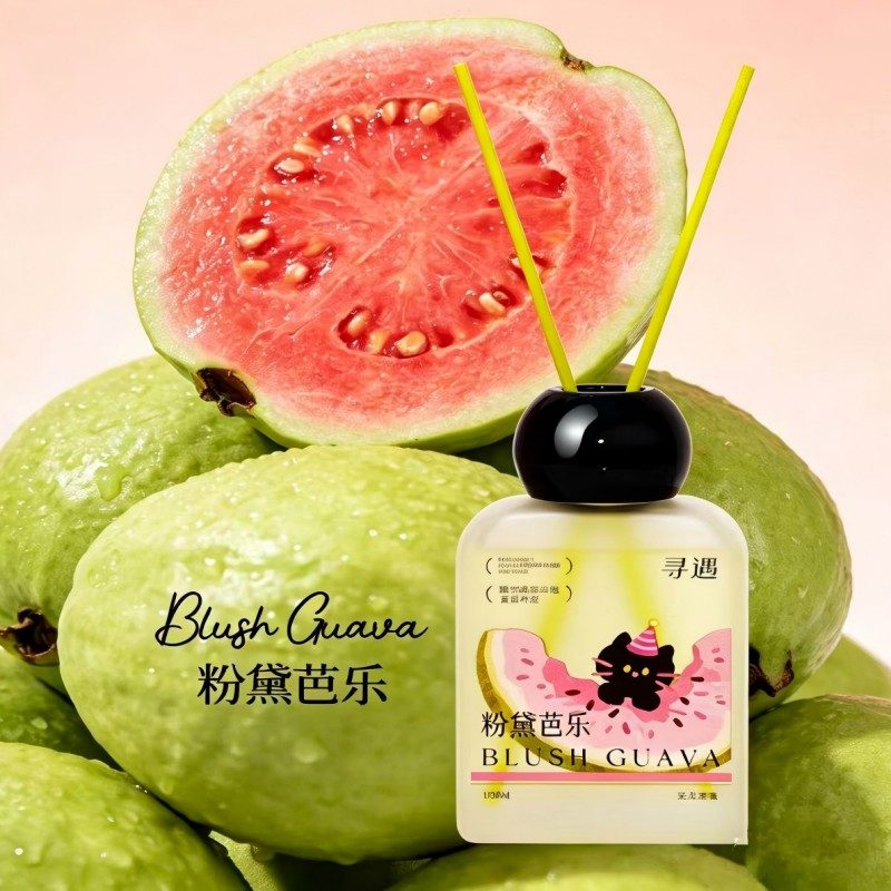 Xunyu Fresh Fruit Aroma Reed Diffuser Blush Guava 100ml