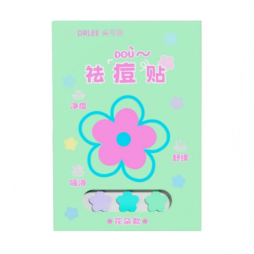 Cccdrlee Acne Patch Flower-Shaped 24pcs