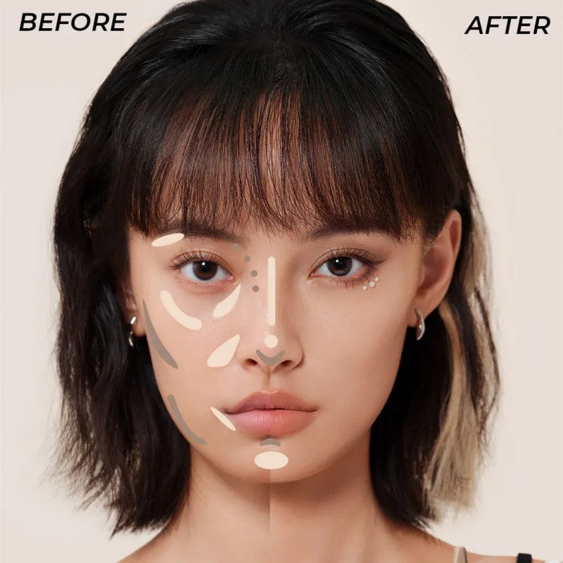 Little Ondine Puppy Hug Series Matte Liquid Highlighter #01 Misty Apricot White