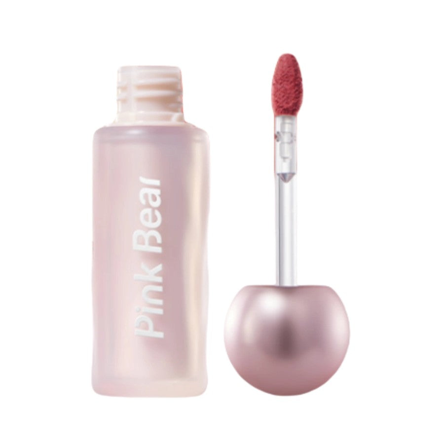 Pink Bear Long-wear Silky Ceamy Matte Lip Mud #K09 Orange Pink