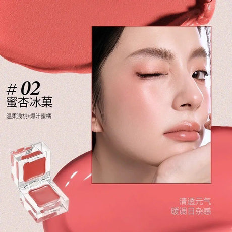 Little Ondine Dual-Function Lip & Cheek Cream #02 Honey Apricot