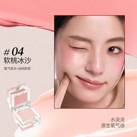Little Ondine Dual-Effect Lip & Cheek Cream #04 Peach Ice