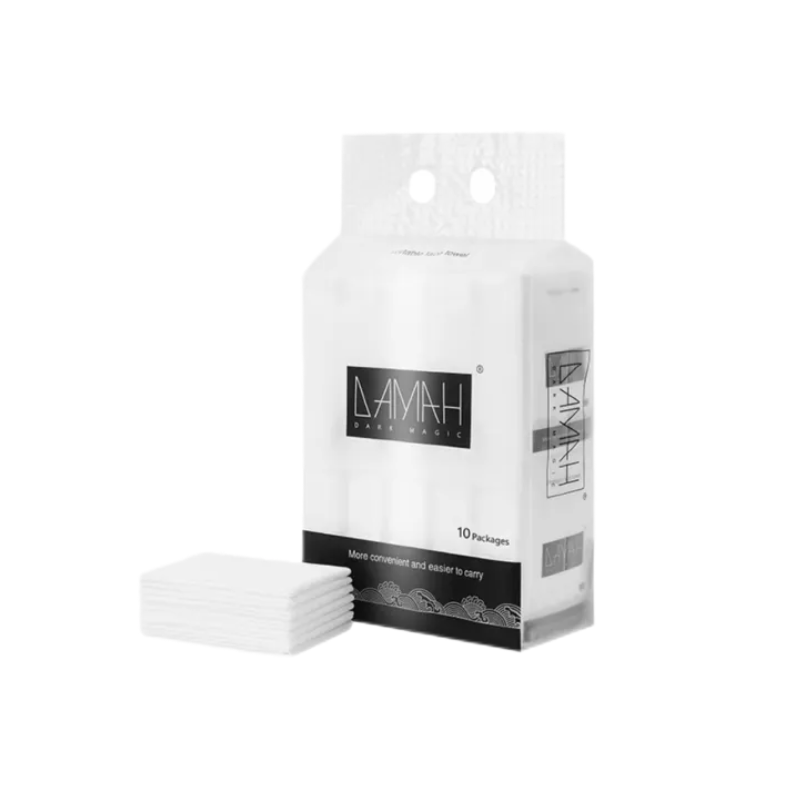 Damah Dark Magic Portable Facial Towel 168pcs