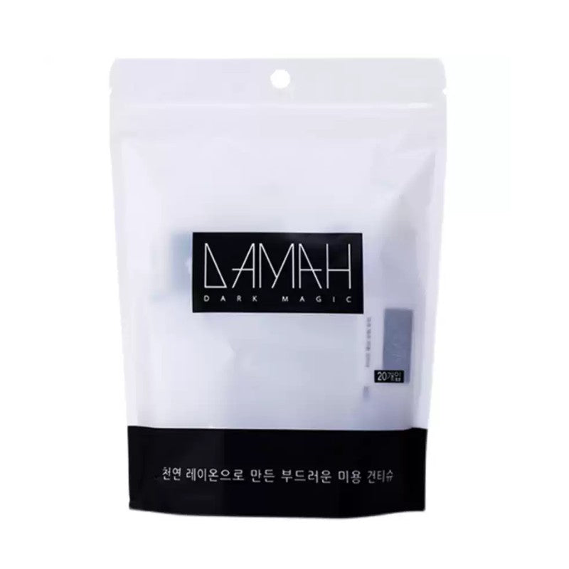 Damah Dark Magic Disposable Compressed Facial Towel 20pcs
