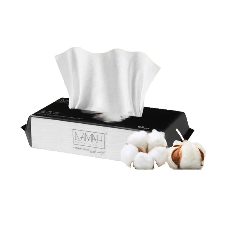 Damah Cotton Soft Wipes 62pcs