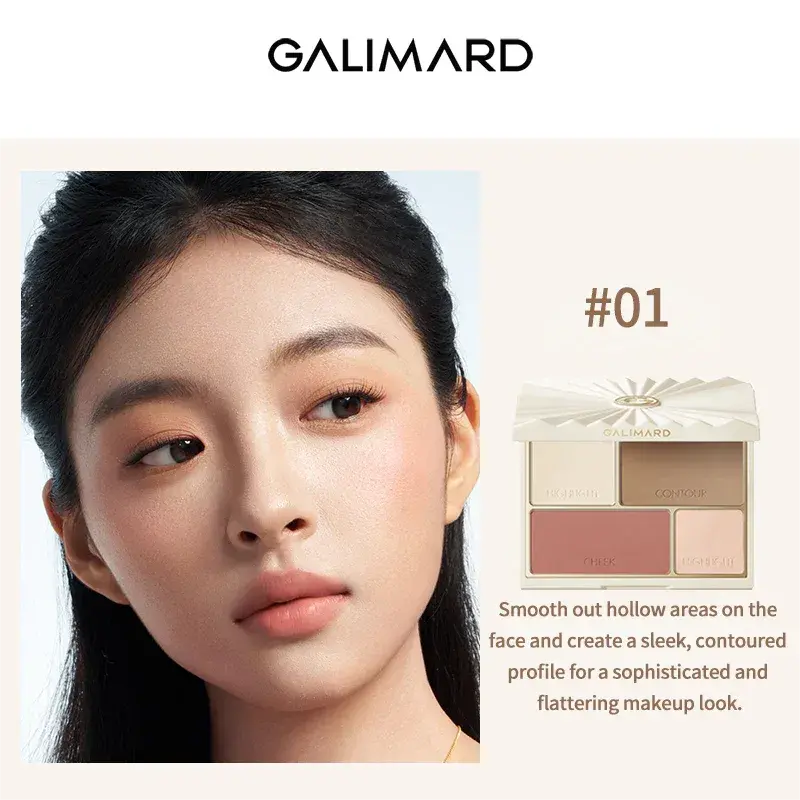 Galimard Dual-Shade Contour & Highlight Palette #01 16g