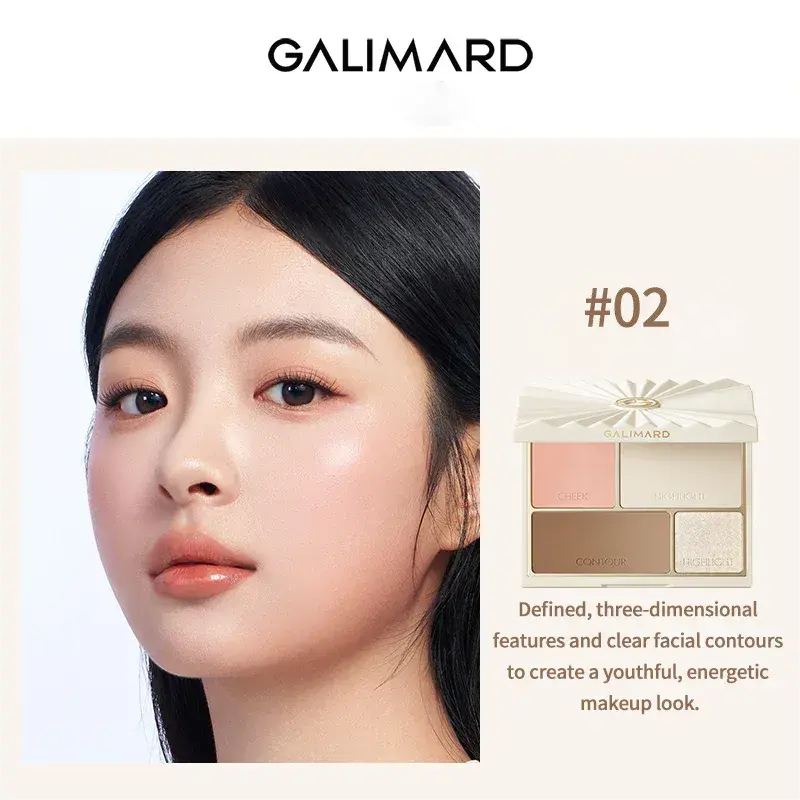 Galimard Embossed 4-Color Contouring Palette #02 16g