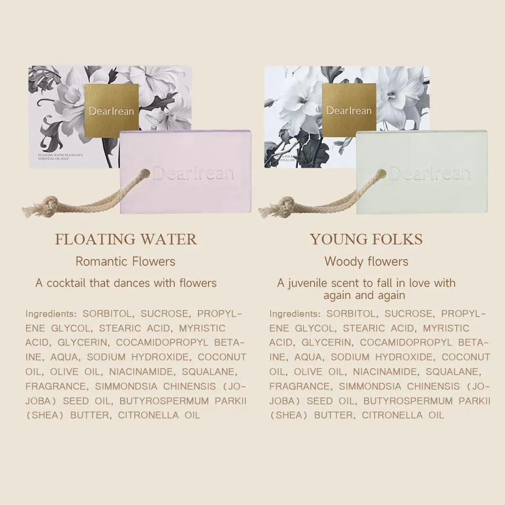 DearIrean Fragrance Essential Oil Soap Floating Water 175g
