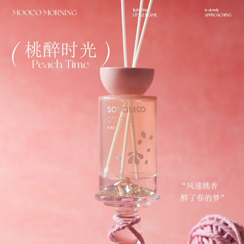 Soyamoo Peachy Moments Flameless Aroma Diffuser 200ml