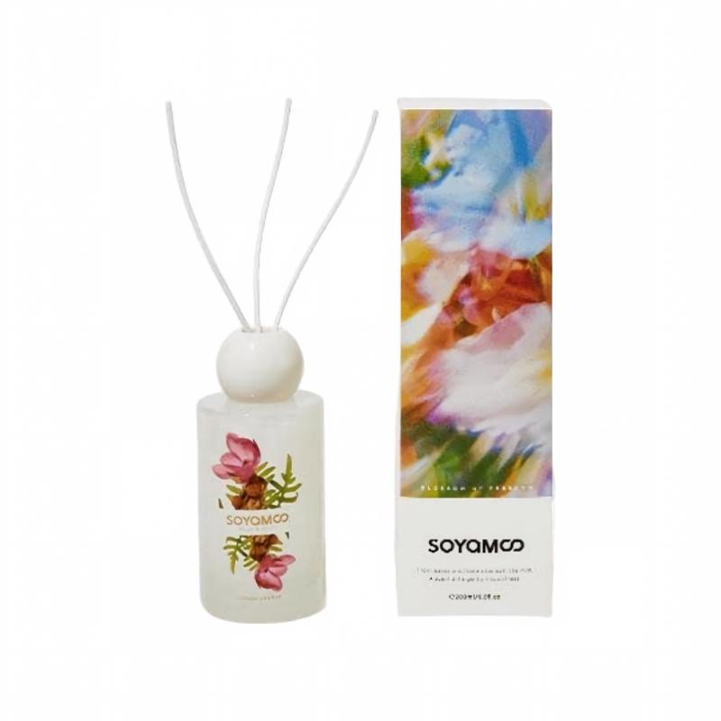 Soyamoo Wild Mountain Reed Diffuser Morning Dew Rose 200ml