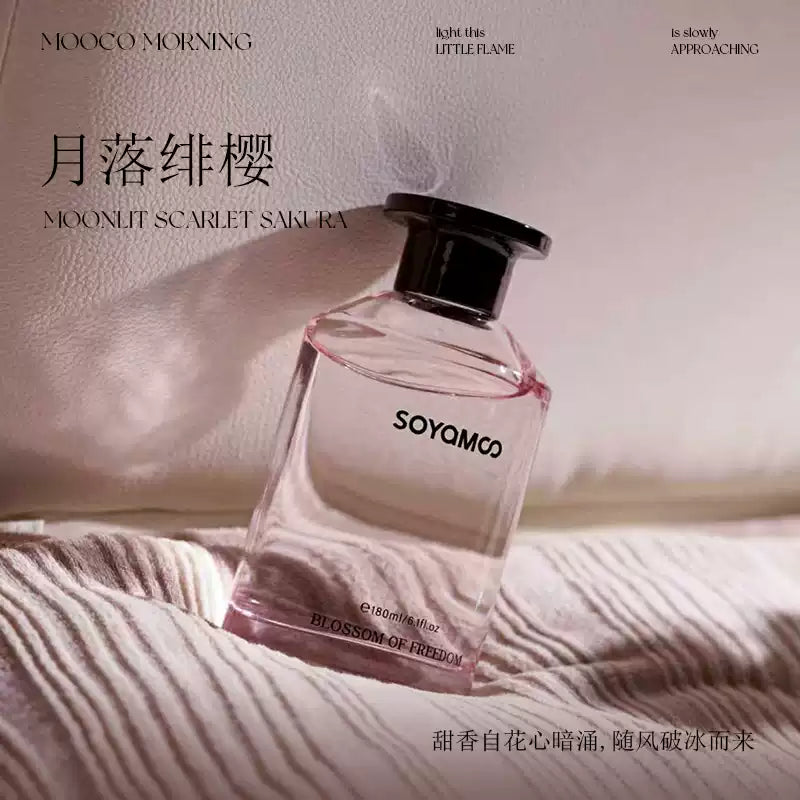 Soyamoo Reed Diffuser Moonset Blush Sakura 180ml