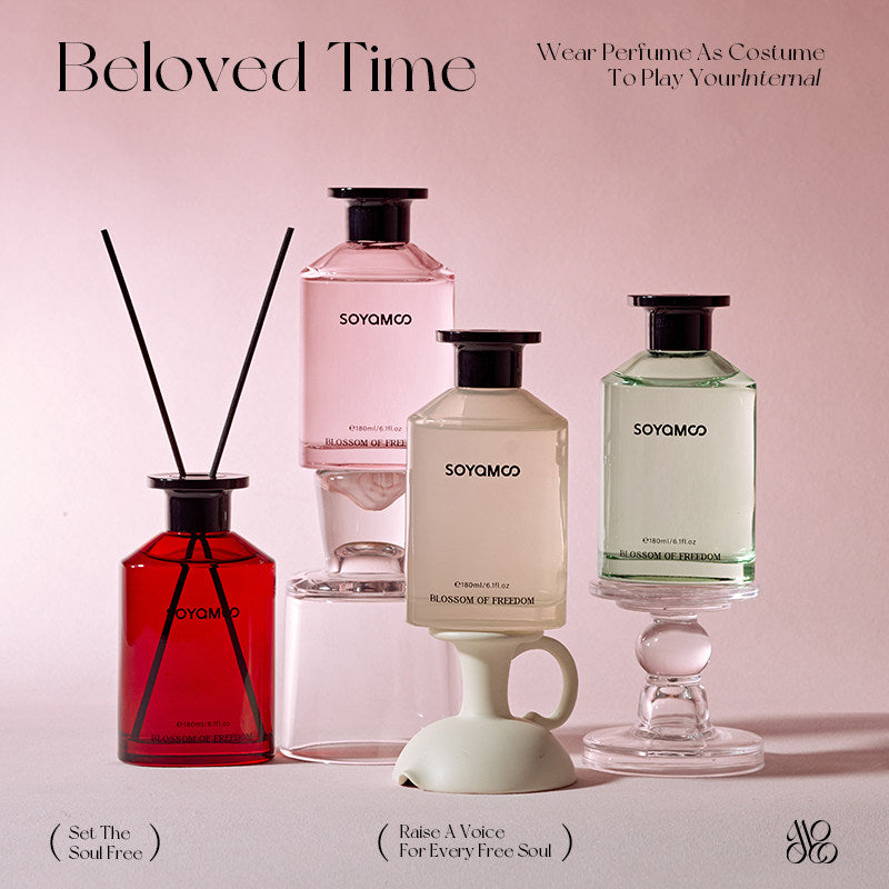 Soyamoo Reed Diffuser Moonset Blush Sakura 180ml