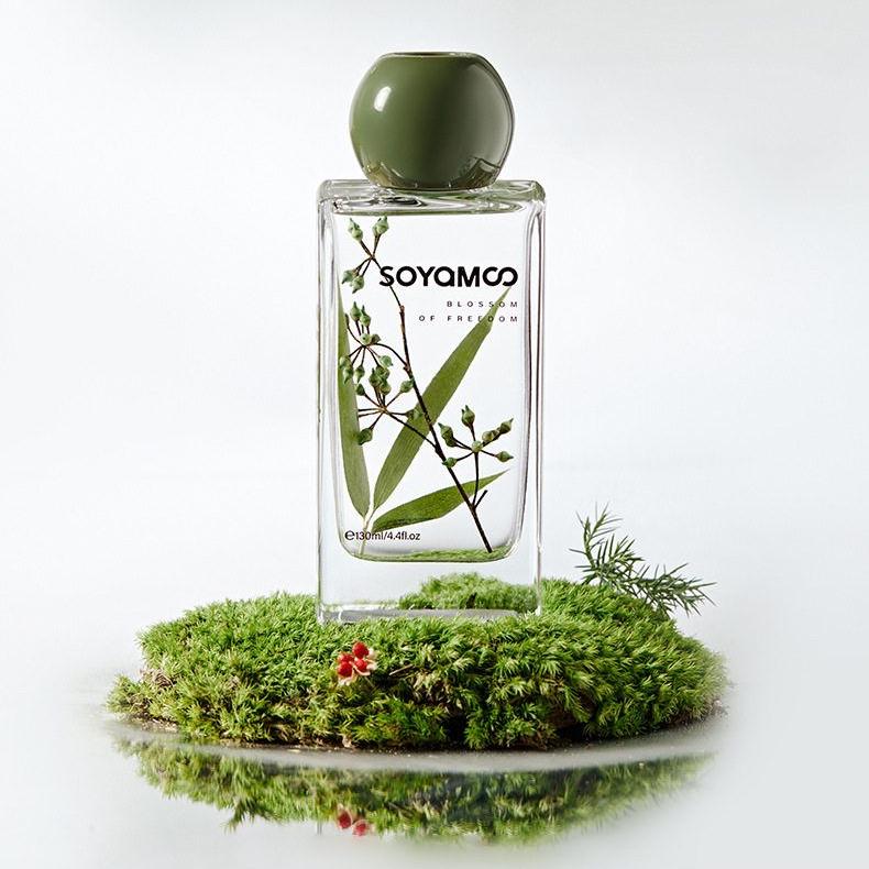 Soyamoo Aromatherapy Without Fire Verdant Bamboo 130ml