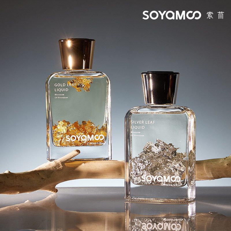 Soyamoo Gold Foil Waterless Aromatherapy Zen Tea 150ml