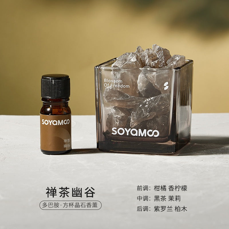 Soyamoo Dopamine Square Cup Crystal Aroma Zen Tea